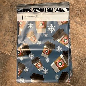COPY - (20) 10x13 Christmas Coffee Polymailers